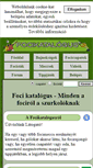 Mobile Screenshot of focikatalogus.hu